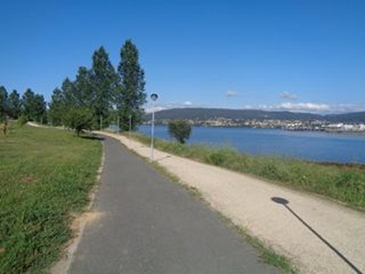 Paisaje rural del Camino Inglés entre Ferrol y Pontedeume