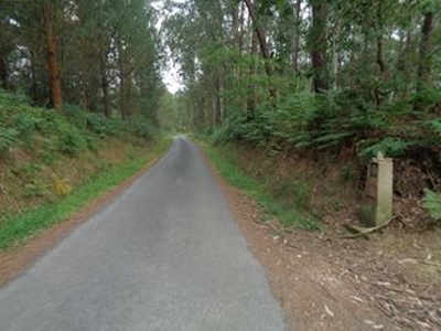 Tramo natural del Camino Inglés hacia Hospital de Bruma